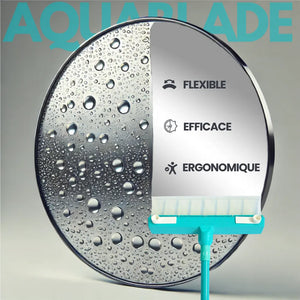 AquaBLADE™ – Kit Raclette à Vitres en Silicone Recyclable