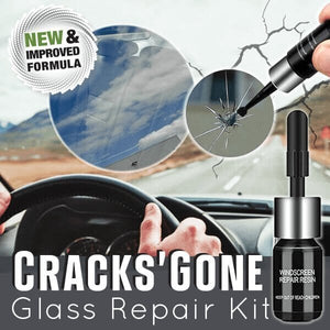 Kit de réparation du verre Cracks Gone (Nouvelle formule)