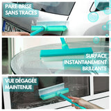 AquaBLADE™ – Kit Raclette à Vitres en Silicone Recyclable